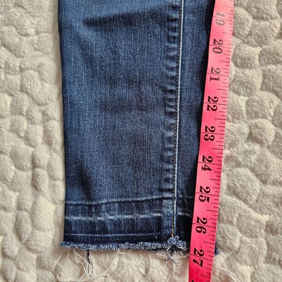Derek Lam 10 Crosby denim Devi skinny jeans medium rise  mid rise released hems - Picture 4 of 8